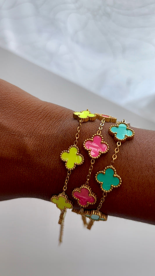 Lot de 3 bracelets en acier inoxydable