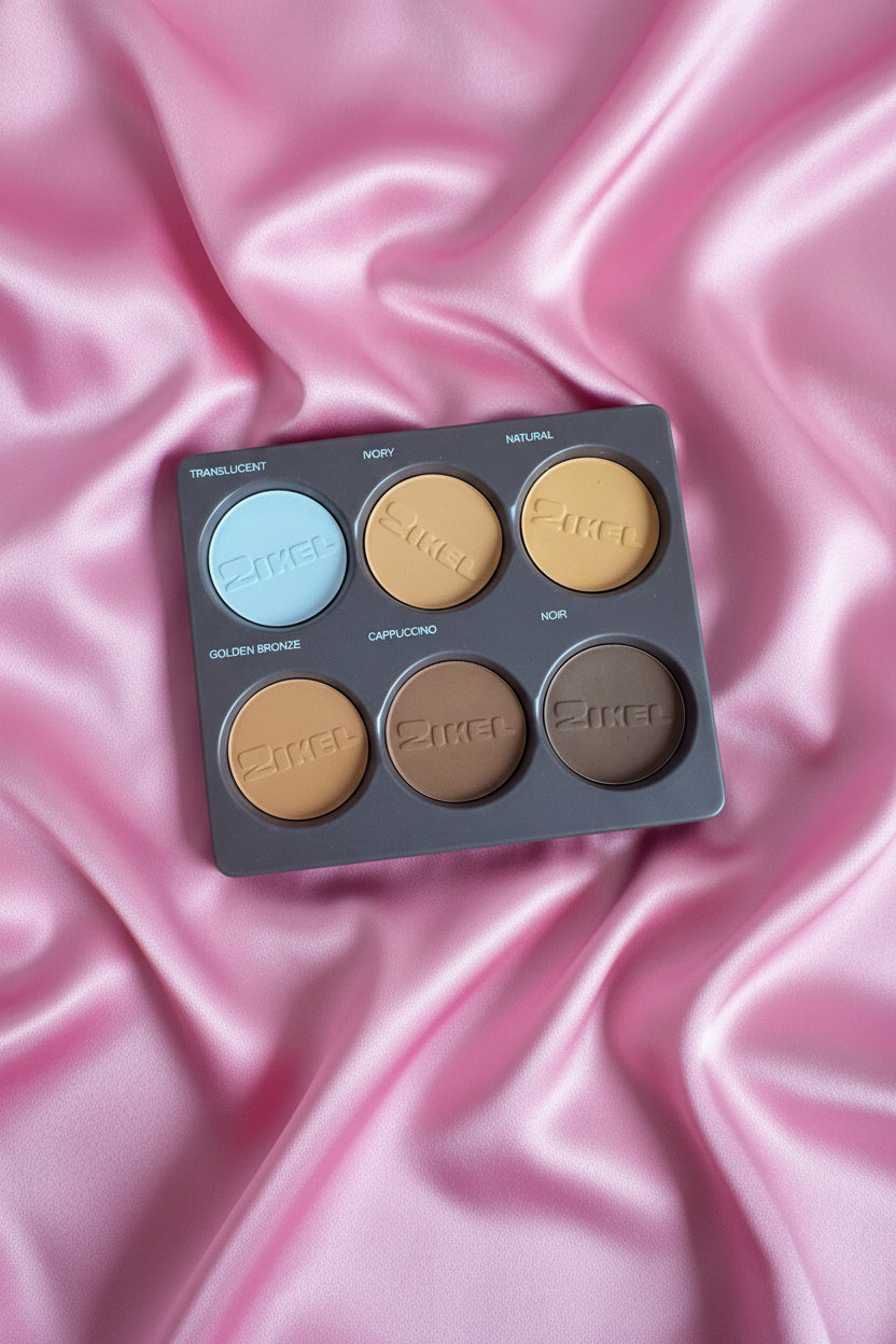 Palette poudre matifiante nigériane