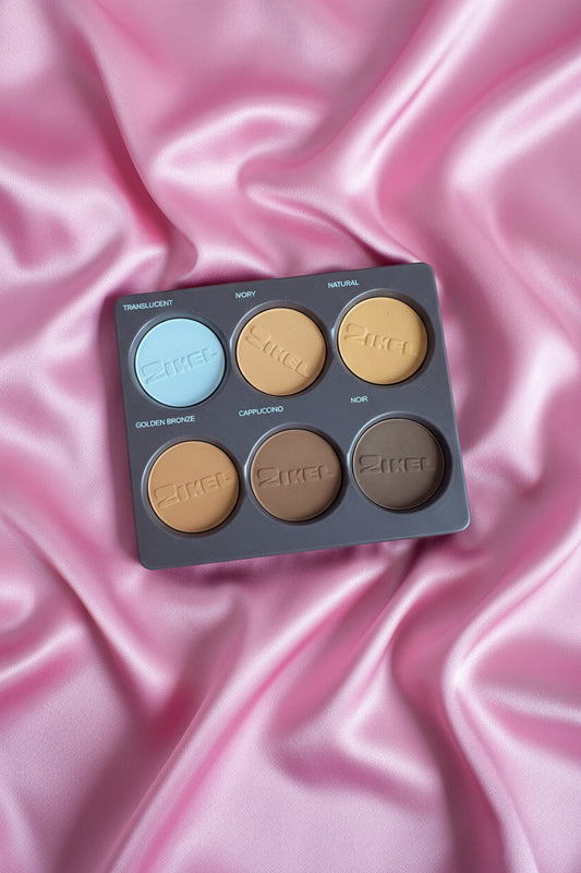 Palette poudre matifiante nigériane