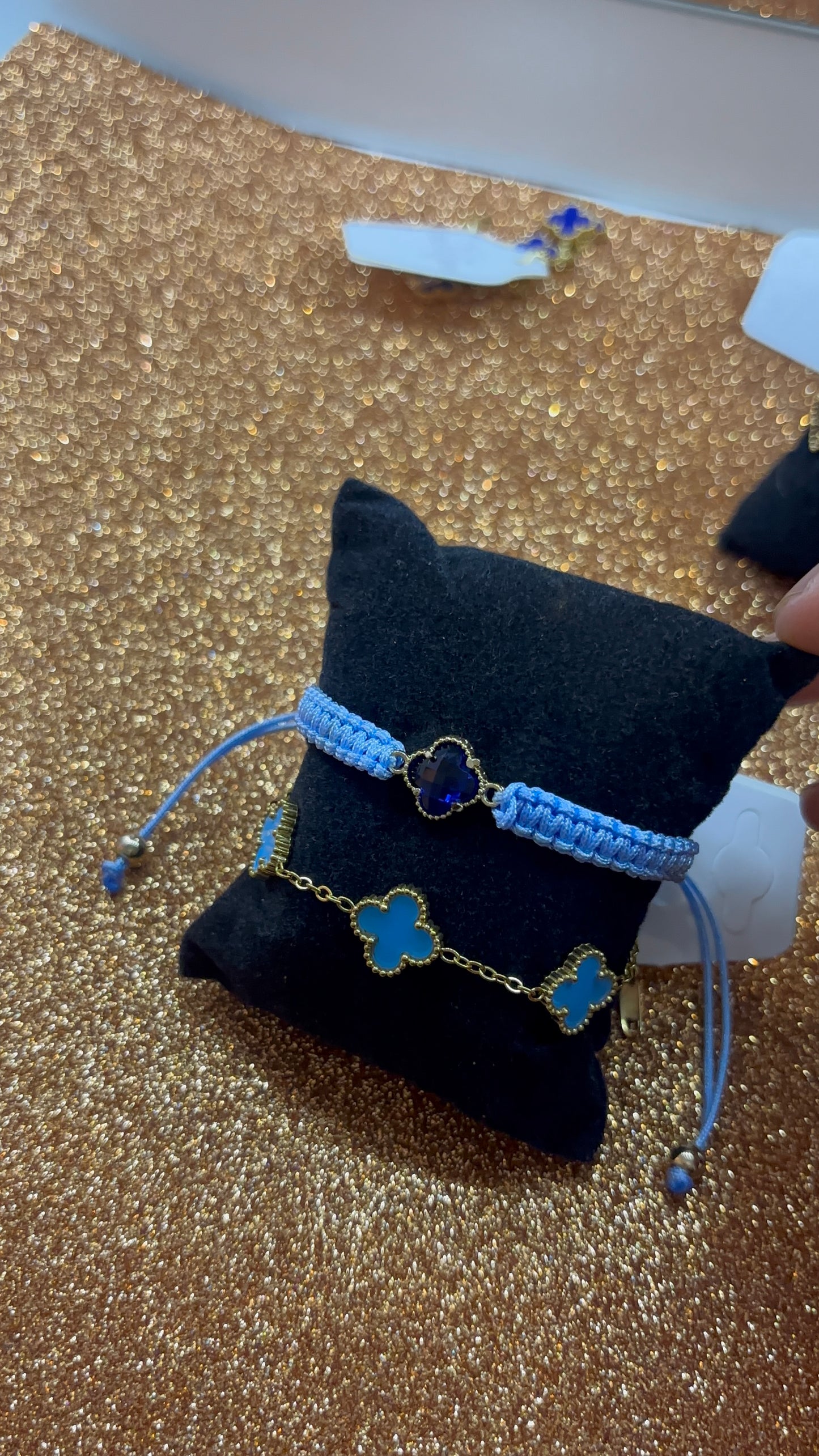 Lot de 2 Bracelets en acier inoxydable