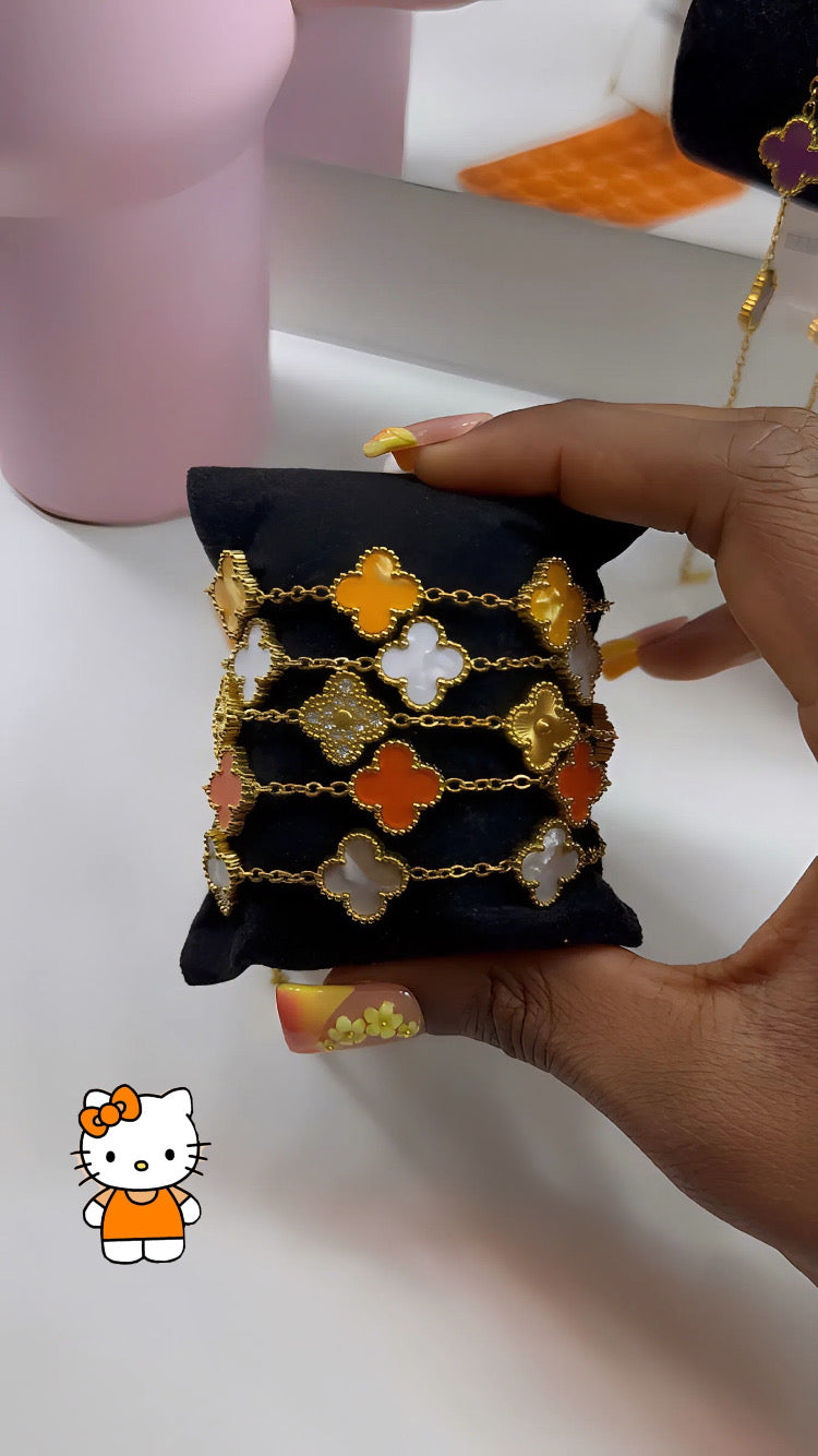 Lot de 5 bracelet en acier inoxydable