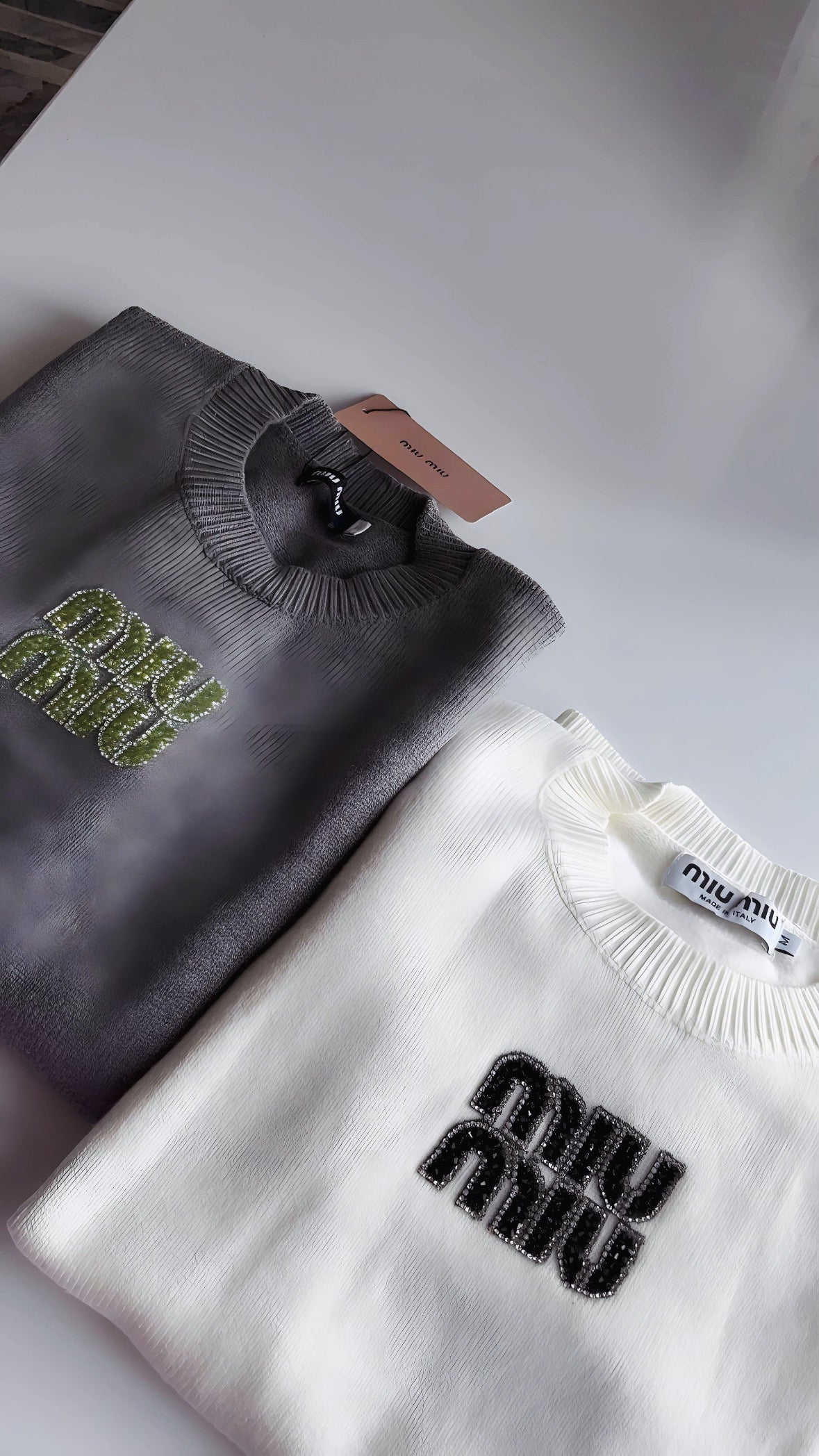 Top/pull côtelé
