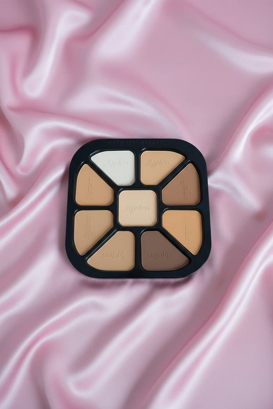 Palette poudre matifiante nigériane gros format