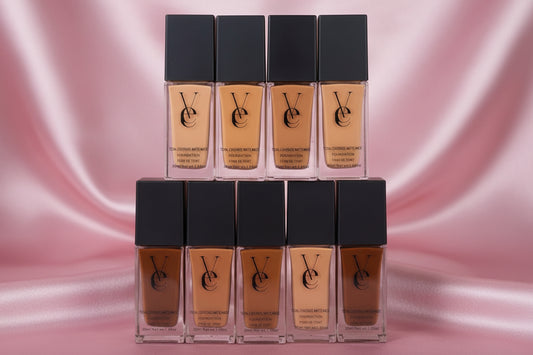 Fond de teint Vee Beauty (maquillage nigérian)