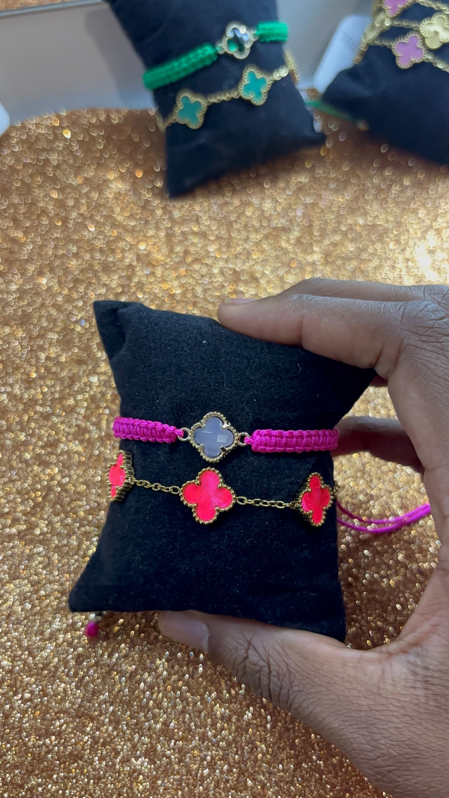 Lot de 2 Bracelets en acier inoxydable