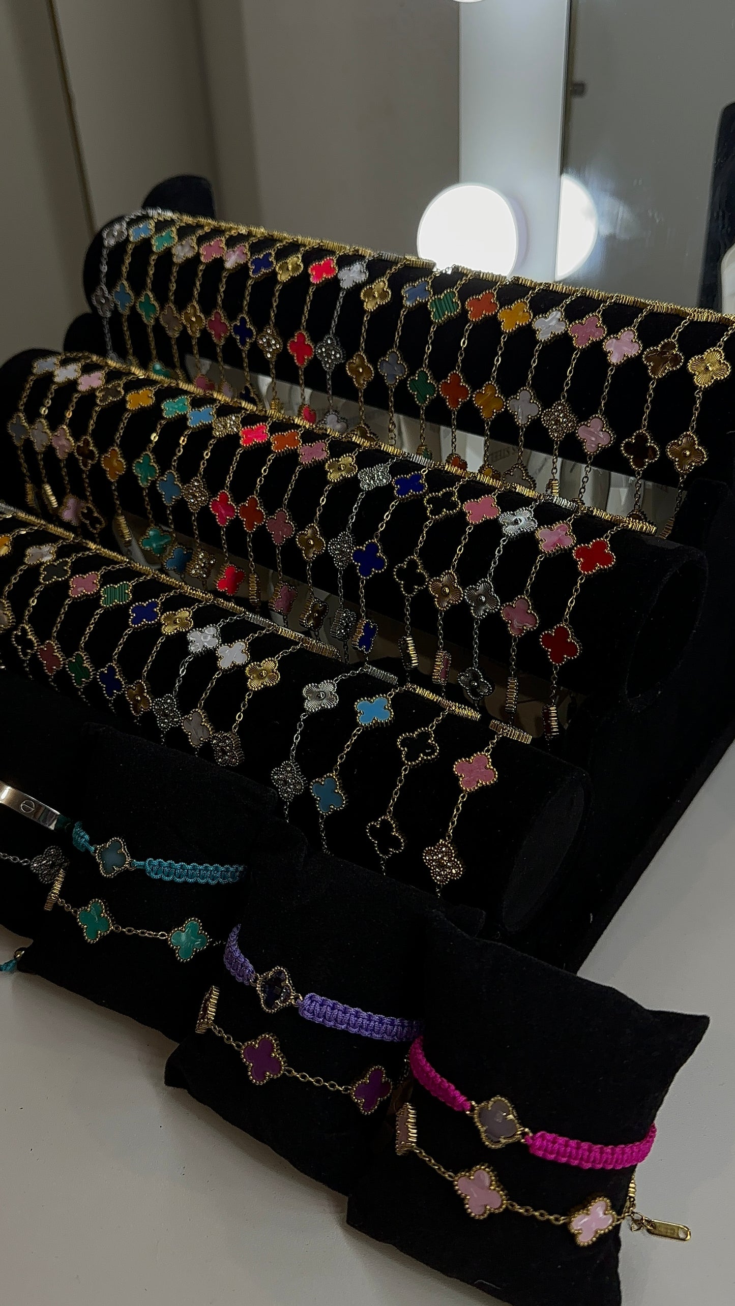 Lot de 2 Bracelets en acier inoxydable