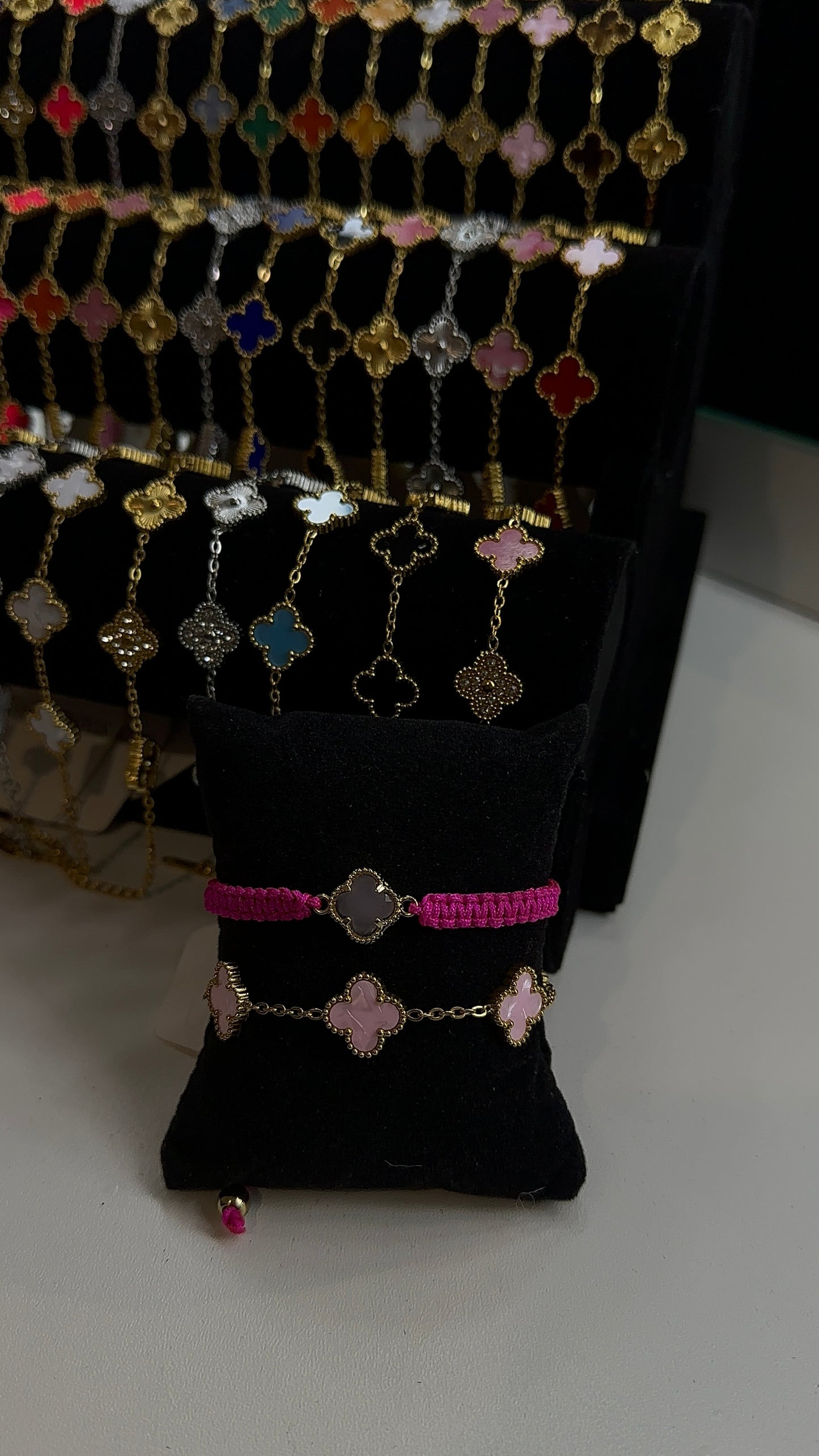 Lot de 2 Bracelets en acier inoxydable