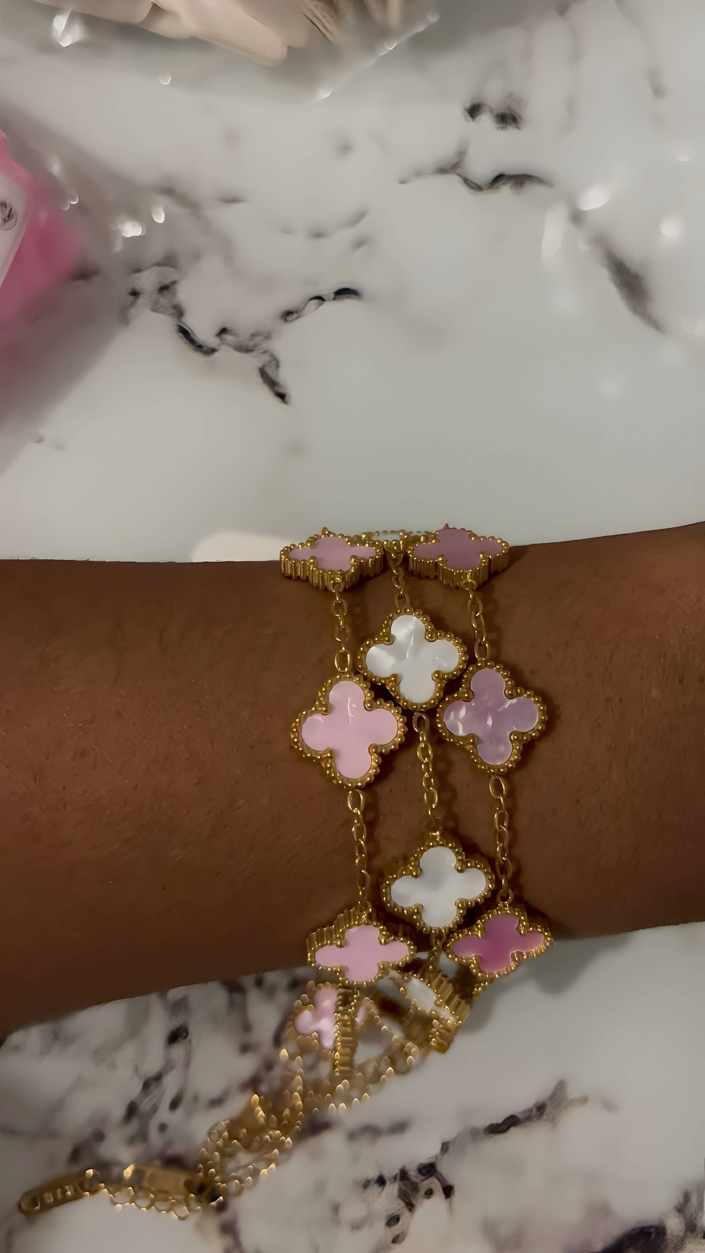 Lot de 3 bracelets en acier inoxydable