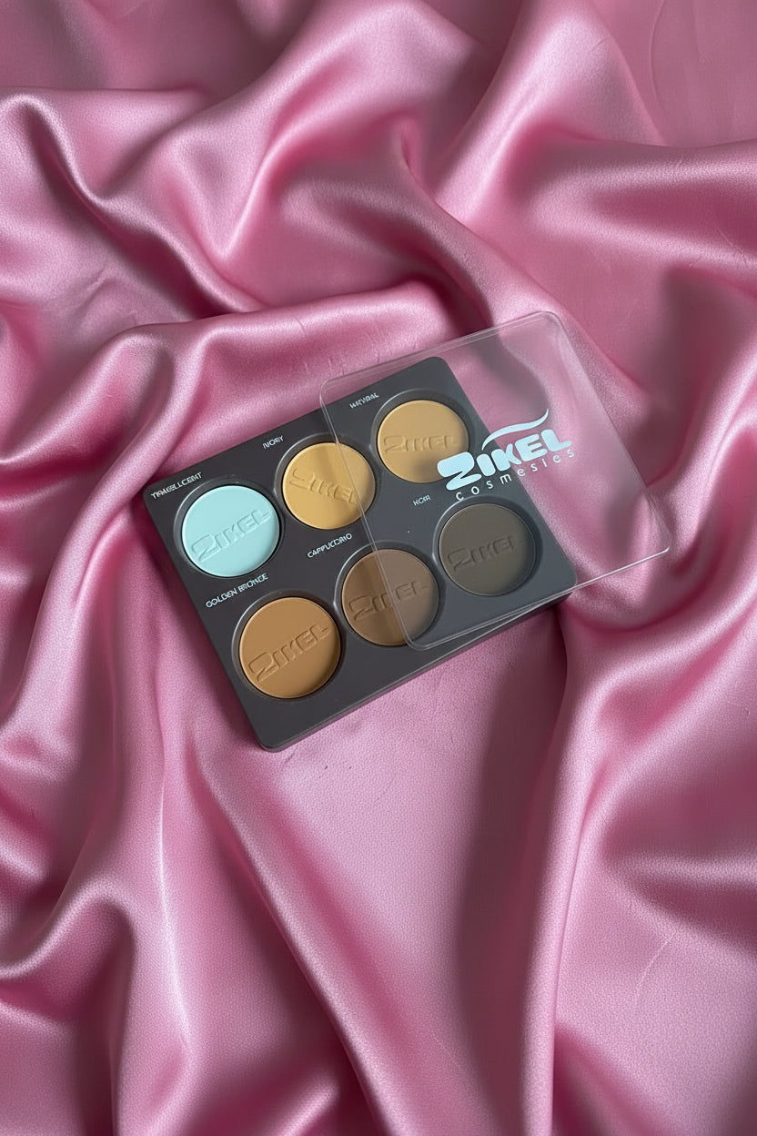 Palette poudre matifiante nigériane