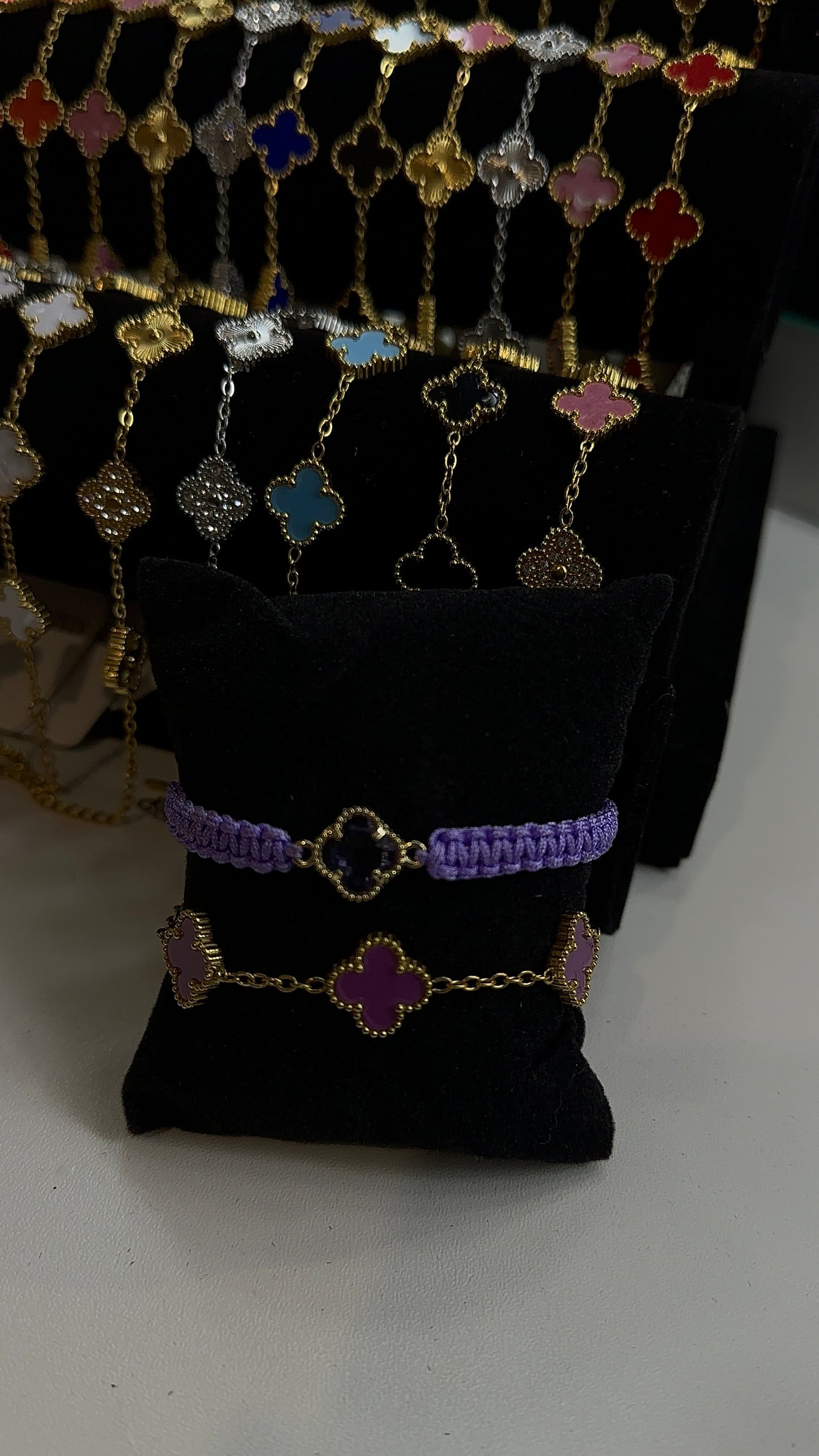 Lot de 2 Bracelets en acier inoxydable