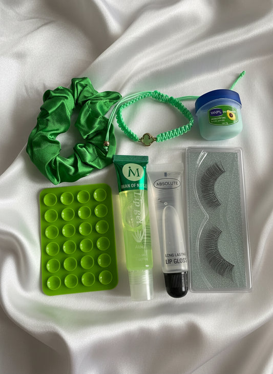 Kit cadeau vert